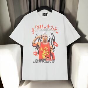 hellstar round neck short sleeve t-shirt